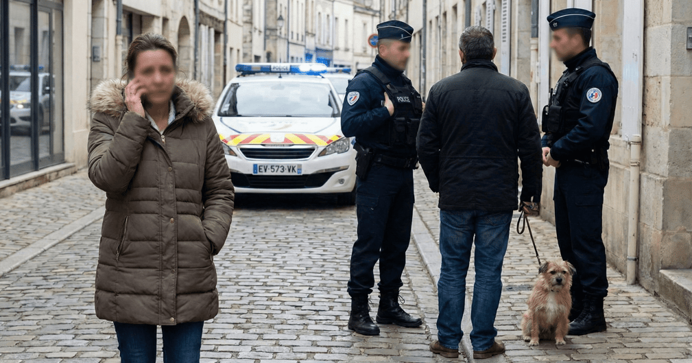 Un chien protégé par les forces de l'ordre après un signalement de maltraitance à Niort.