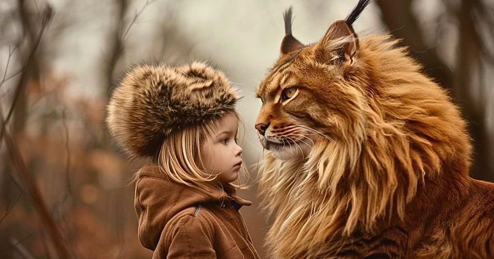 Maine Coon geant