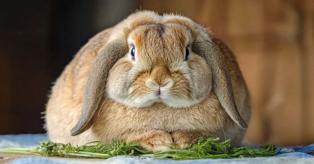 lapin obese