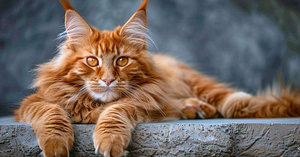 maine coon roux