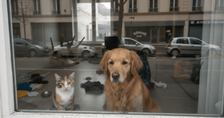 Chien et chat enfermés quatre jours dans un appartement à Amiens, sauvés par le retour de leur propriétaire