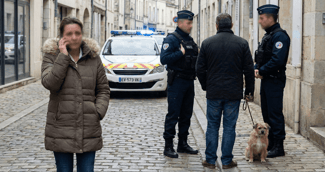 Un chien protégé par les forces de l'ordre après un signalement de maltraitance à Niort.